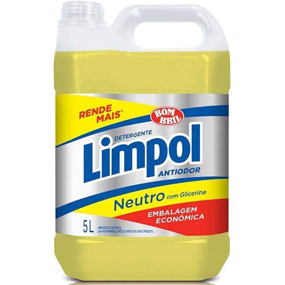 Detergente Limpol Neutro 5L | Shopee Brasil