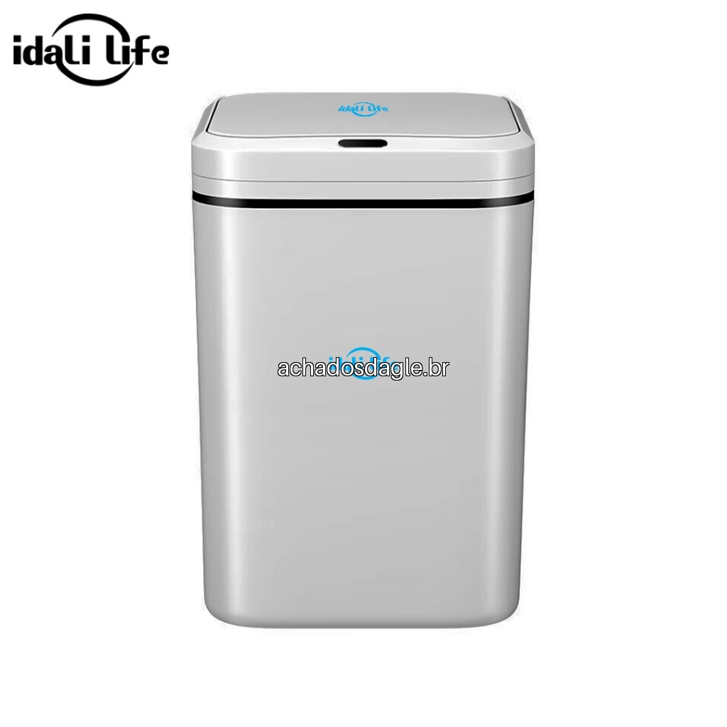 Lixeira com Sensor Automatica Inteligente 16 Litros Idali Life