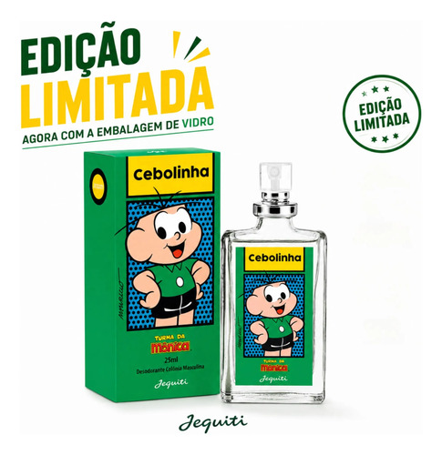 Perfume Cebolinha 25ml Edicao Limitada Jequiti