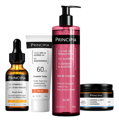 Kit Essencial Principia Peles Sensíveis