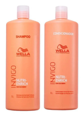 Kit Wella Professionals Invigo Nutri-Enrich Shampoo 1L e Condicionador 1L