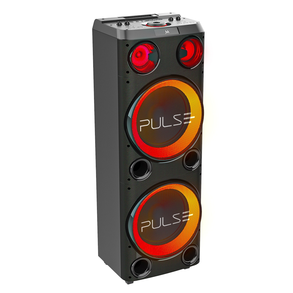 Caixa de Som Torre Double 12 Pol 2300W Bluetooth Pulse - PS736