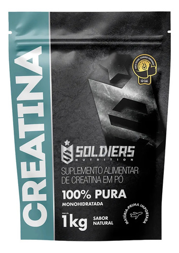 Creatina Soldiers Nutrition em Po 1kg