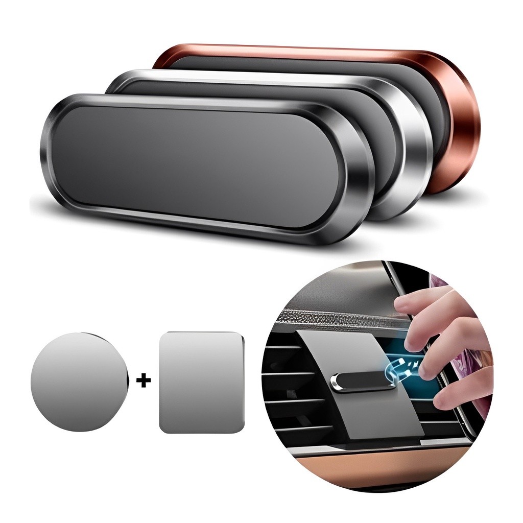 Suporte Magnético para Celular Universal com Ímã de Neodímio