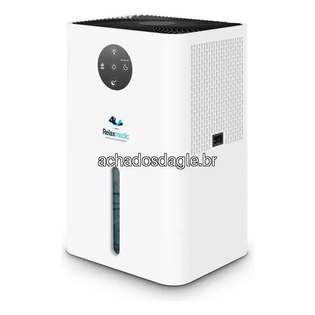 Desumidificador de Ar Elétrico Antimofo 1800ml Relaxmedic