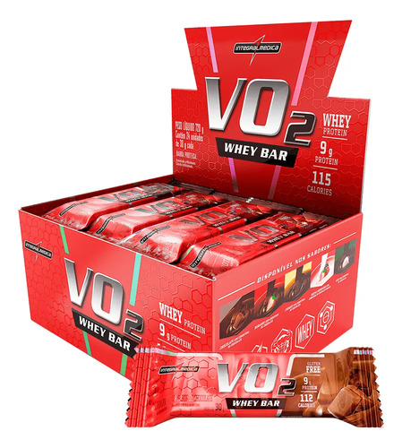 Display com 12 Whey Crisp Bar Integralmédica