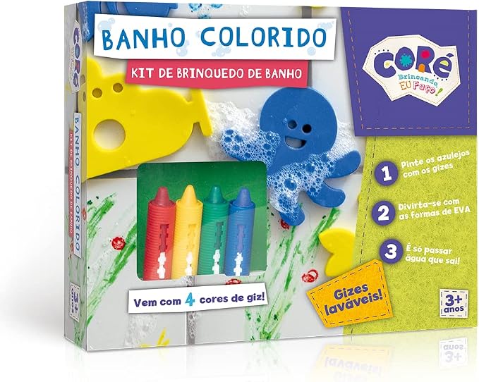 Toyster Kit de Brinquedo de Banho Coré 3+ Anos