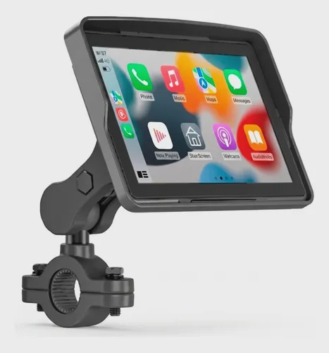 Multimídia Moto Touch Wassay para Guidão Preto
