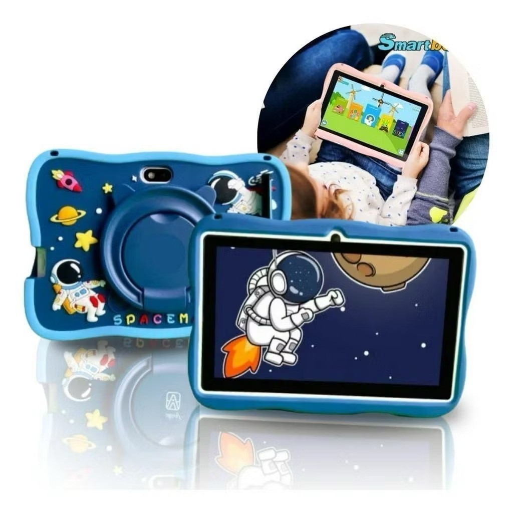 Tablet Infantil Kids 7 Polegada wifi bluetooth Android Super Resistente Smart canaa yl | Shopee Brasil