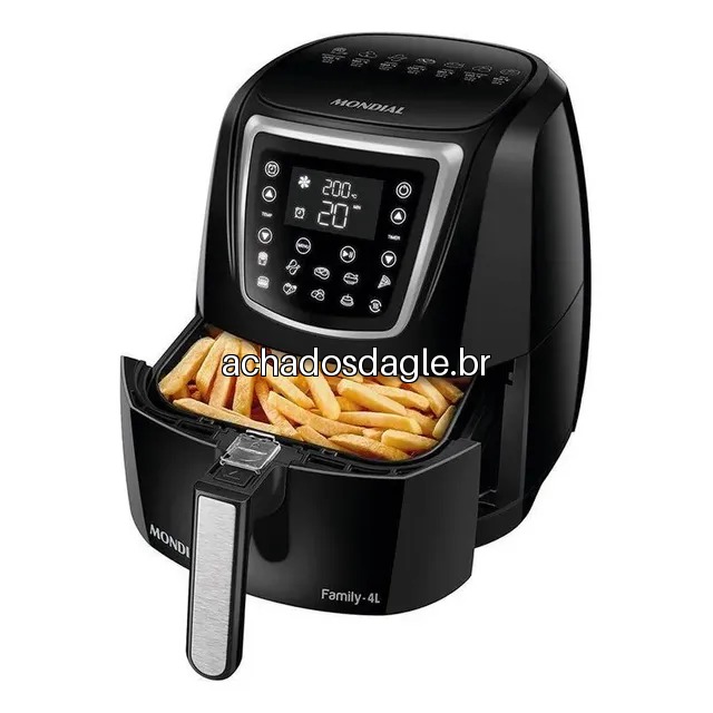 Air Fryer Mondial Family 4 Litros 110V Preta