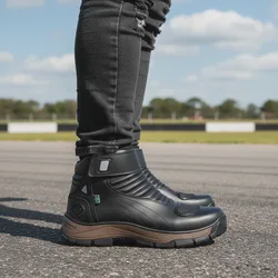 Bota Adventure Motoqueiro Masculina Marotto Preta 41