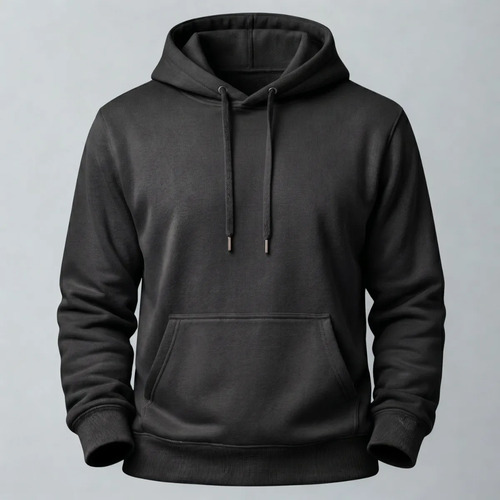 Moletom Canguru Liso Unissex Flanelado Premium P ao GG