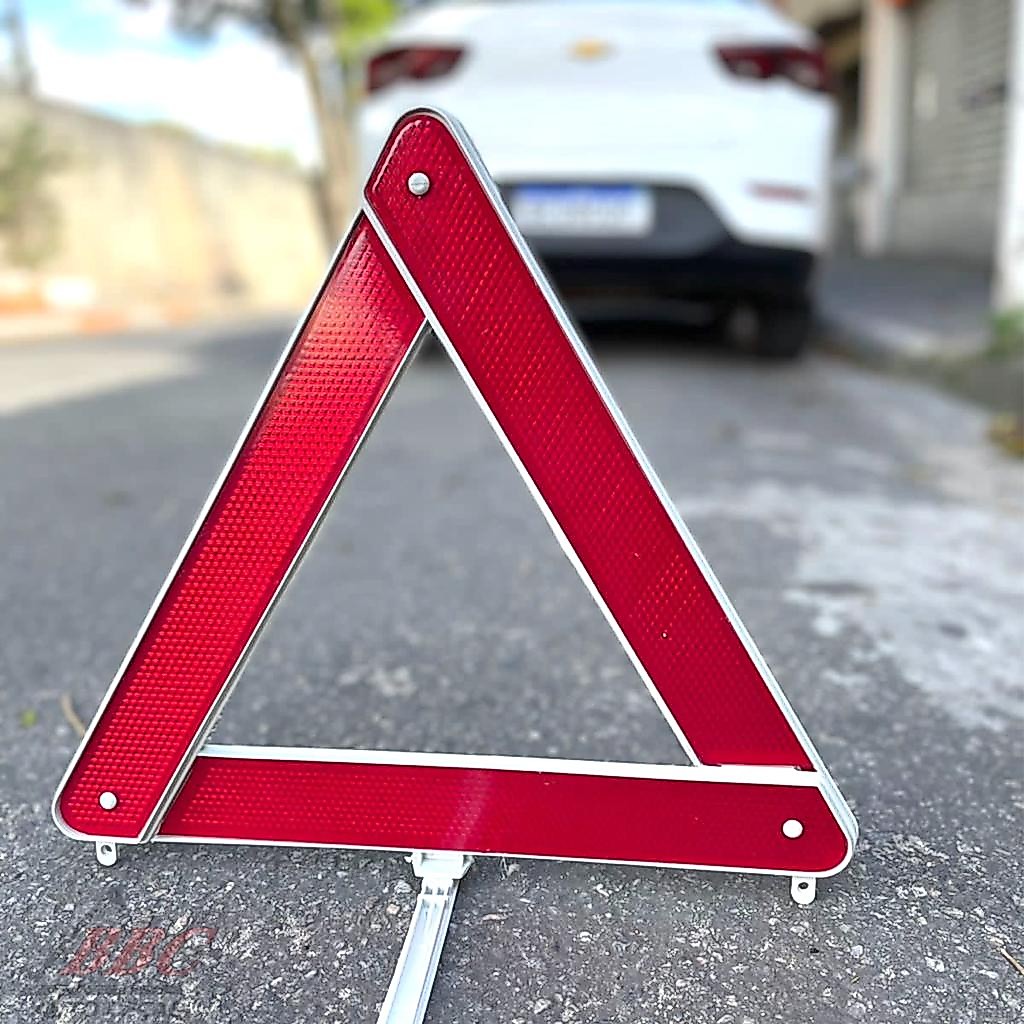 Triângulo para Carro Sinalização de Segurança