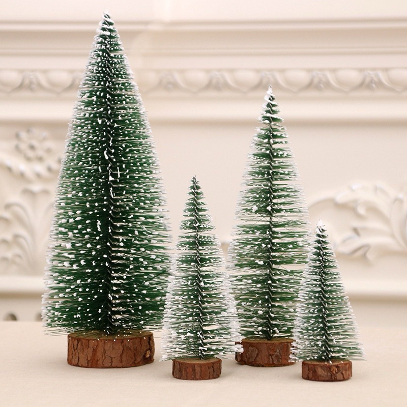 Mini Árvore De Natal Cedro Desktop Pequena Janela Decoração20cm 25cm 30cm | Shopee Brasil