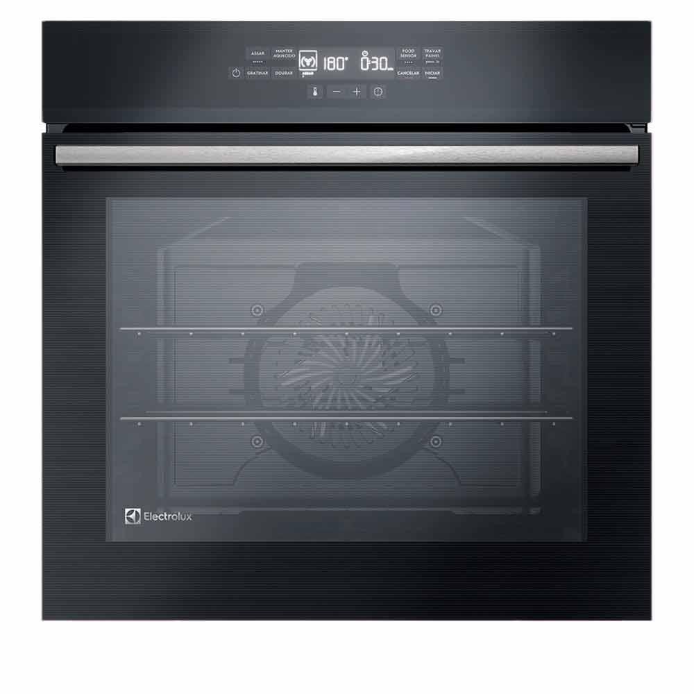 Forno Eletrico de Embutir Electrolux Efficient PerfectCook360 80 Litros Grill Painel Full Touch
