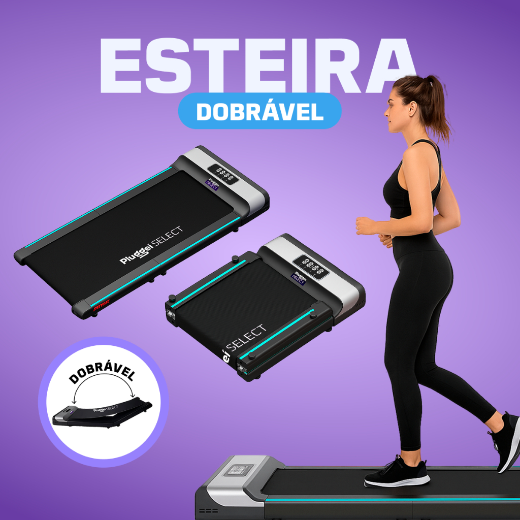 Esteira Eletrica Portatil Dobravel Ergometrica