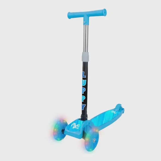 Patinete Infantil Maxi Toys 3 Rodas com Led Dobrável