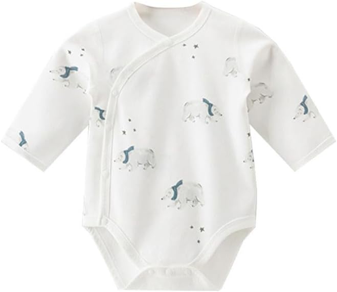 Body Manga Longa Bebê 100% Algodão Estampado