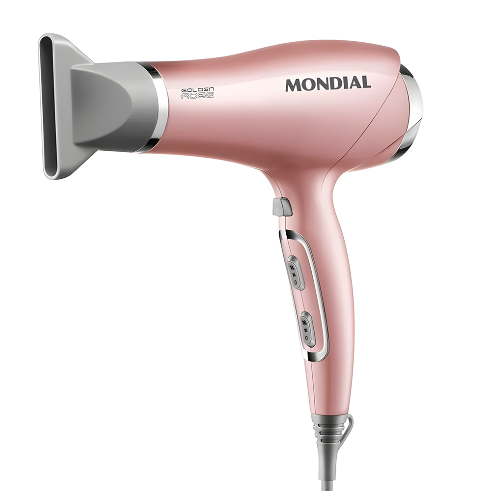 Secador de Cabelo Mondial Golden Rose SC-32-BI 2200W Bivolt