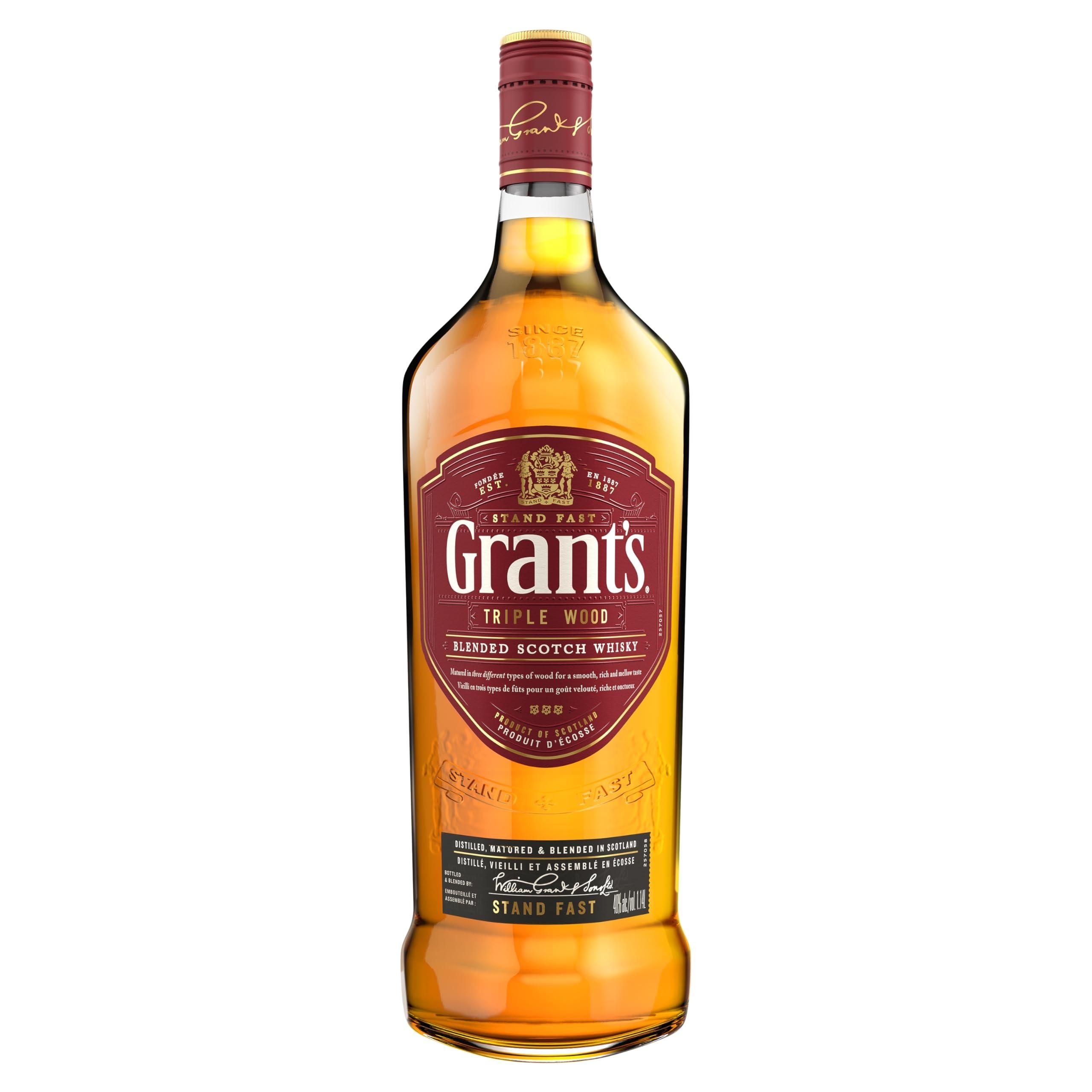 Whisky Escocês Grants 8 Anos 1 Litro