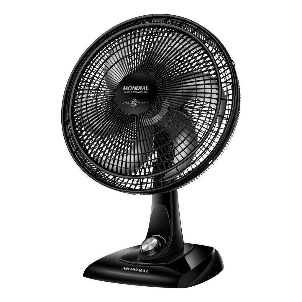 Ventilador de Mesa Mondial Super Power VSP-40-B 40cm 6 Pás 110V