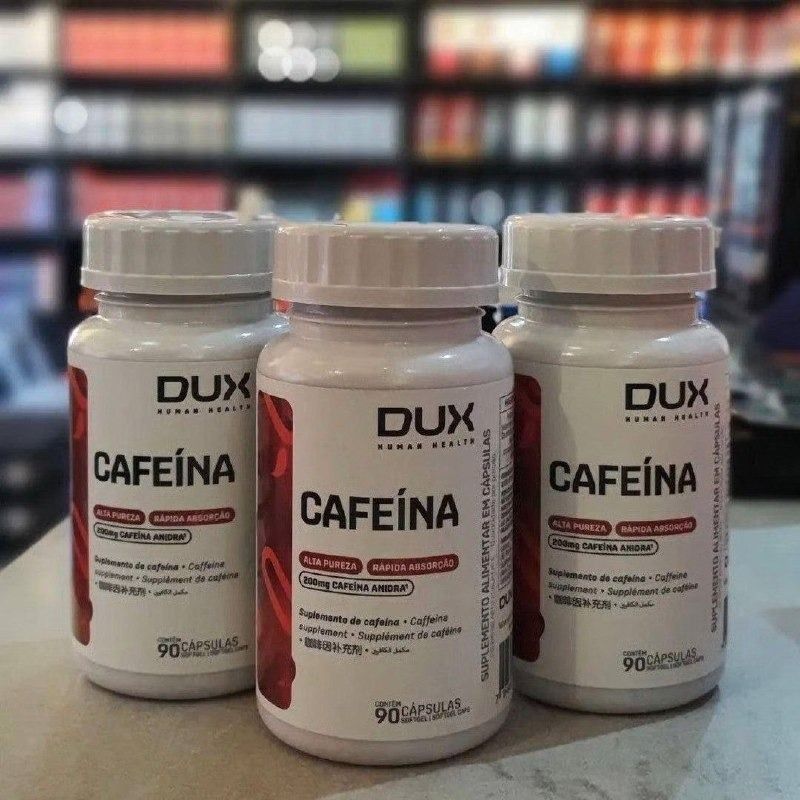 Cafeina Dux 90 Capsulas 200mg