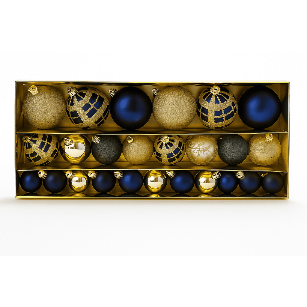 38 Bolas de Natal para Decoração de Árvore Premium Luxo