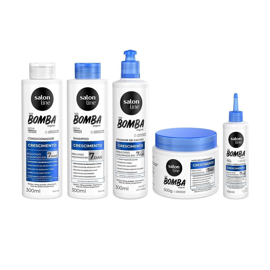 Kit Crescimento SOS Bomba salon line