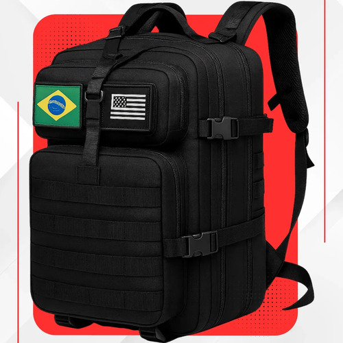 Mochila Tática Impermeável Militar 50 Litros