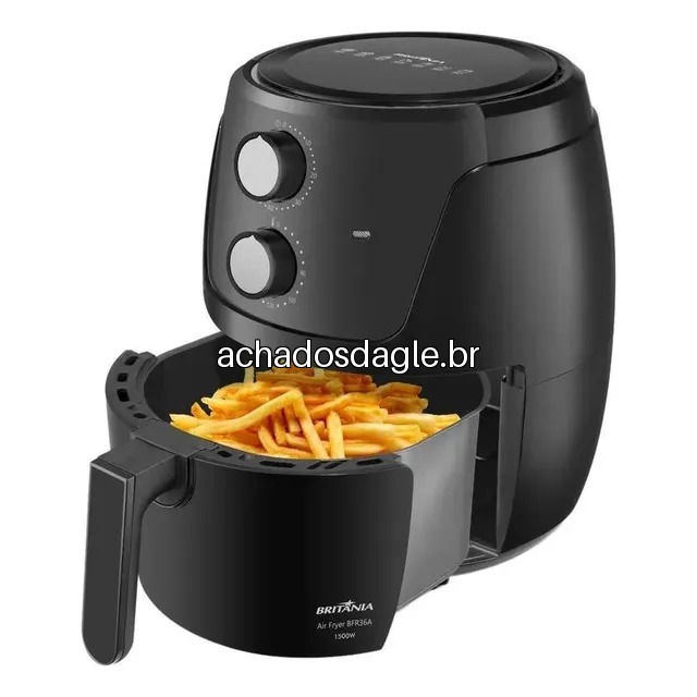 Air Fryer Britânia Bfr36a 4,2l Preta 220v