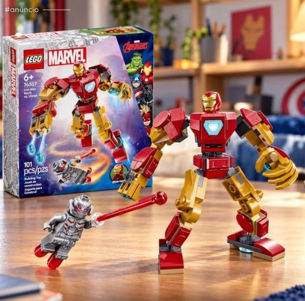 LEGO Super Heroes Marvel Robô do Homem de Ferro 76307 101 Peças