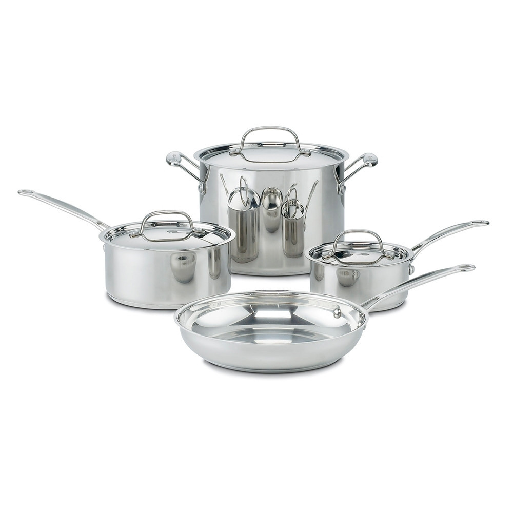 Conjunto de Panelas Chefs Classic 7 Peças Cuisinart