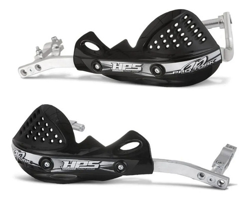 Protetor De Mão Moto Xre300 Crf230 Crf250 Lander250 Tornado Cor Preto - R$ 168
