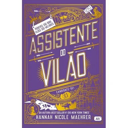 Livro Assistente do Vilao Edicao de Luxo Capa Dura