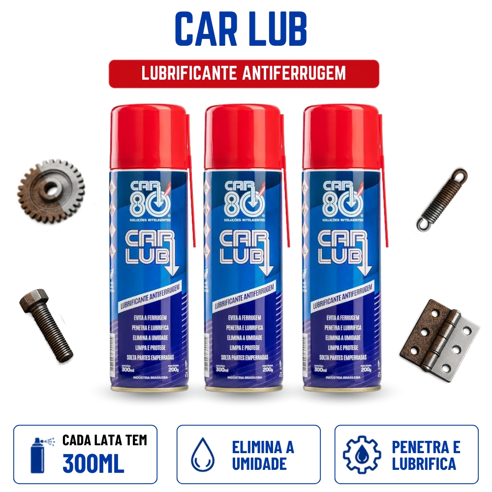 Desengripante Spray Car80 Carlub 300ml