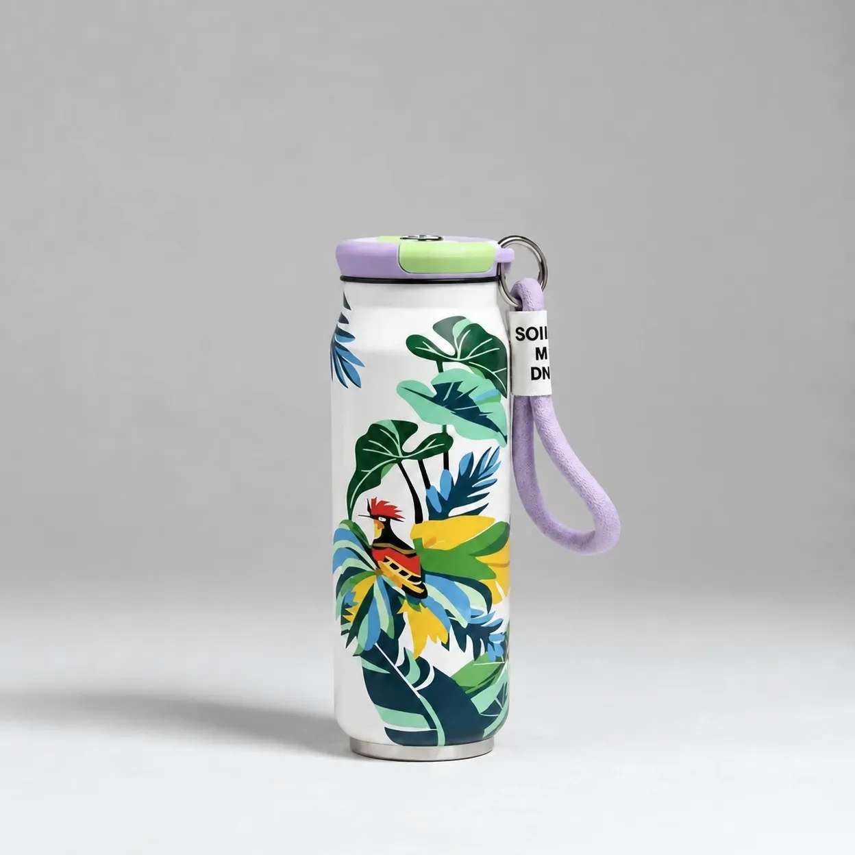 Garrafa Térmica 600 Ml Estampada Coleção-xlh