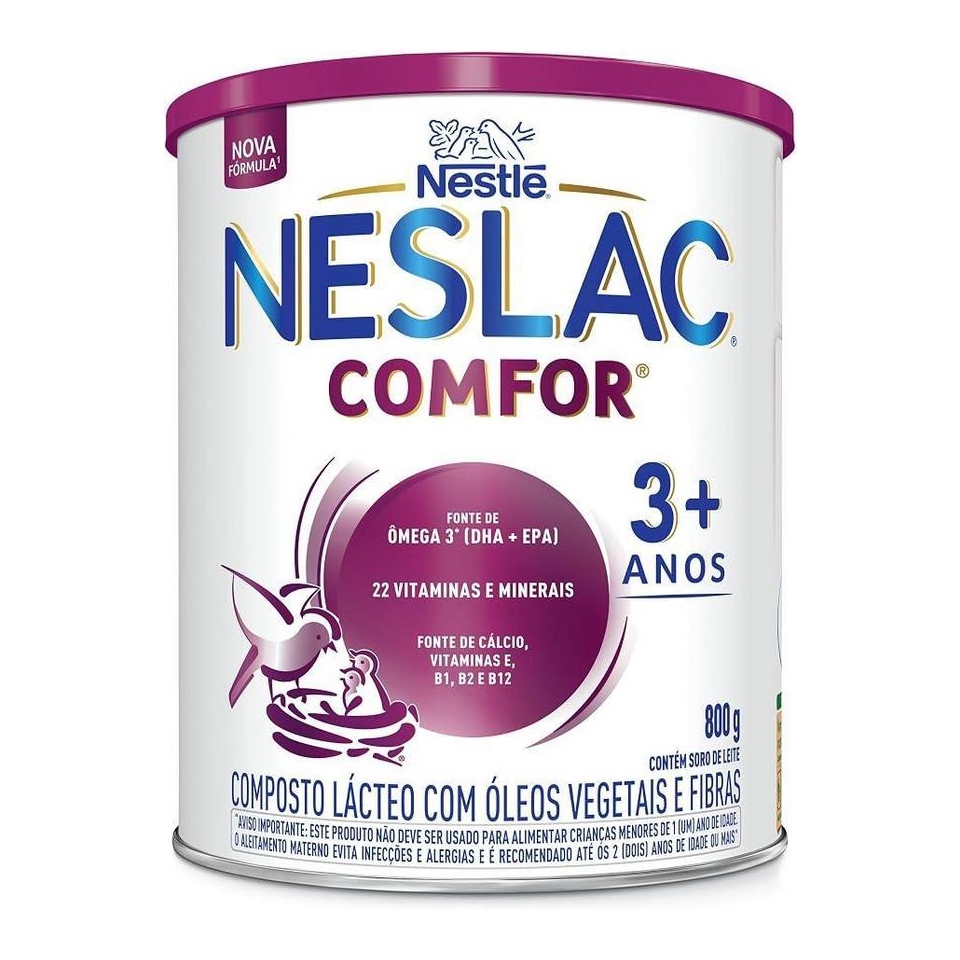 Composto Lacteo Neslac Comfor 800g