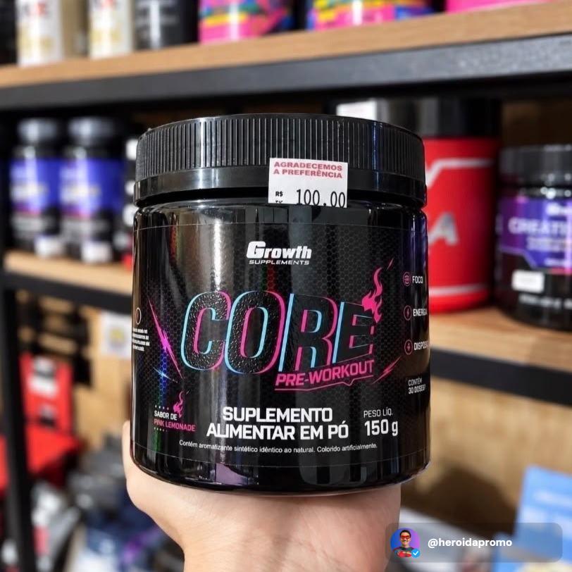 Pré Treino Core Growth 150g