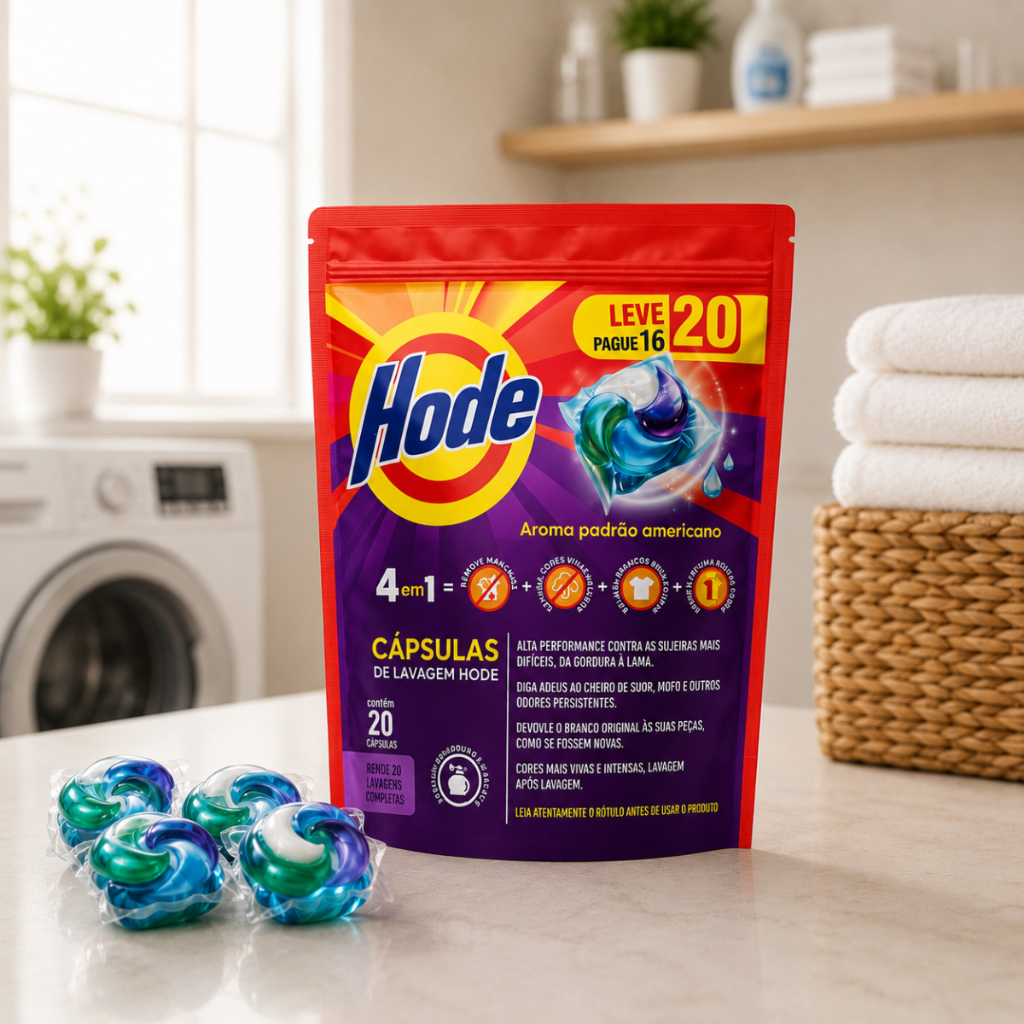 Sabão Cápsula Hode 353g 4 em 1