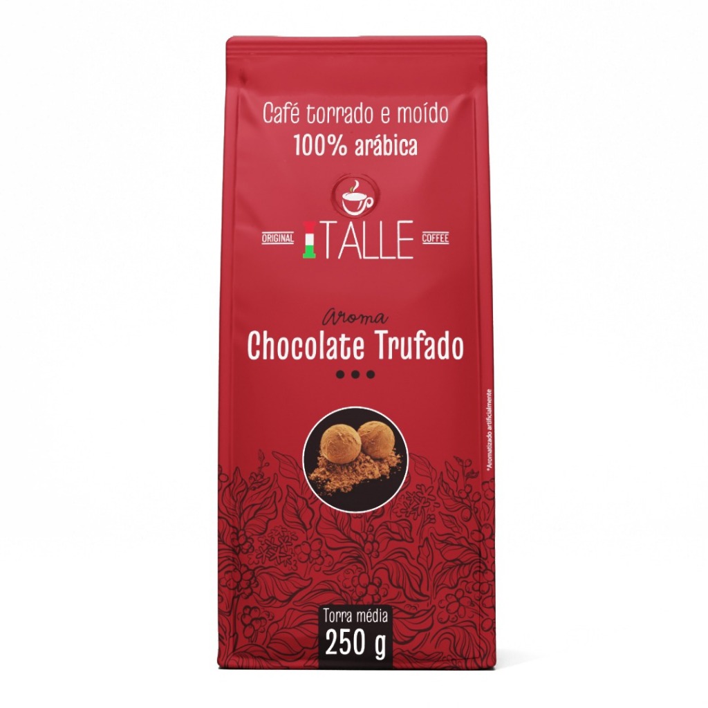 Café Aromatizado Torrado e Moído Italle 250g