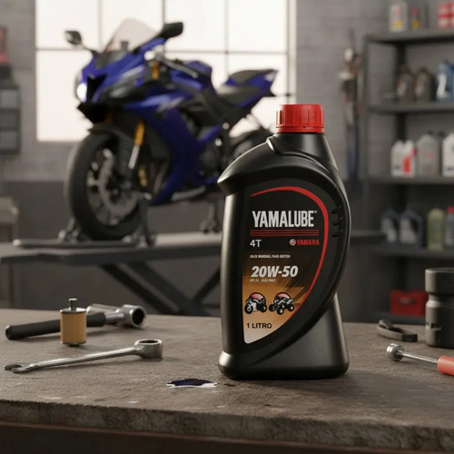 Óleo de Motor Mineral Yamaha Yamalube 20w-50 1 L