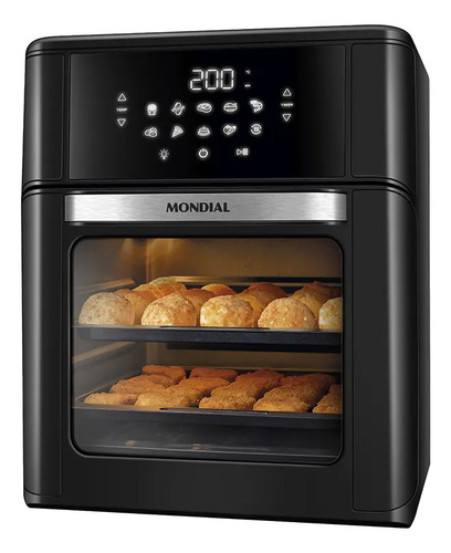Fritadeira Air Fryer Forno Oven 12L Mondial