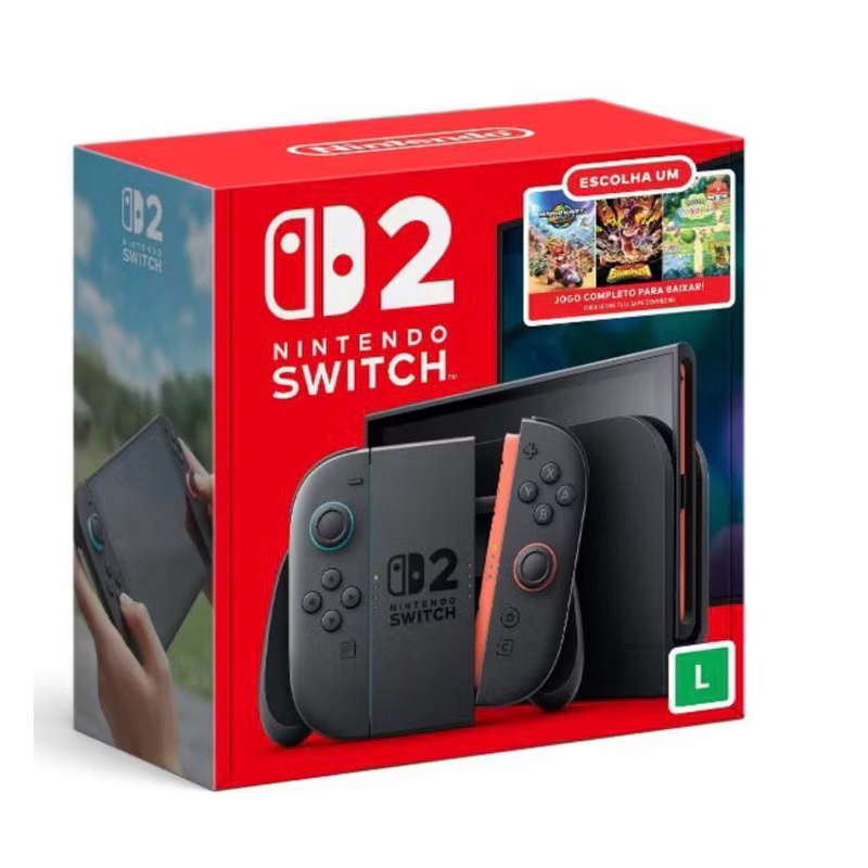 Console Nintendo Switch 2 LCD 256GB Novo