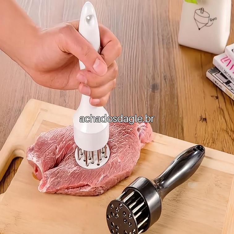 Amaciador Batedor de Carne Inox Manual