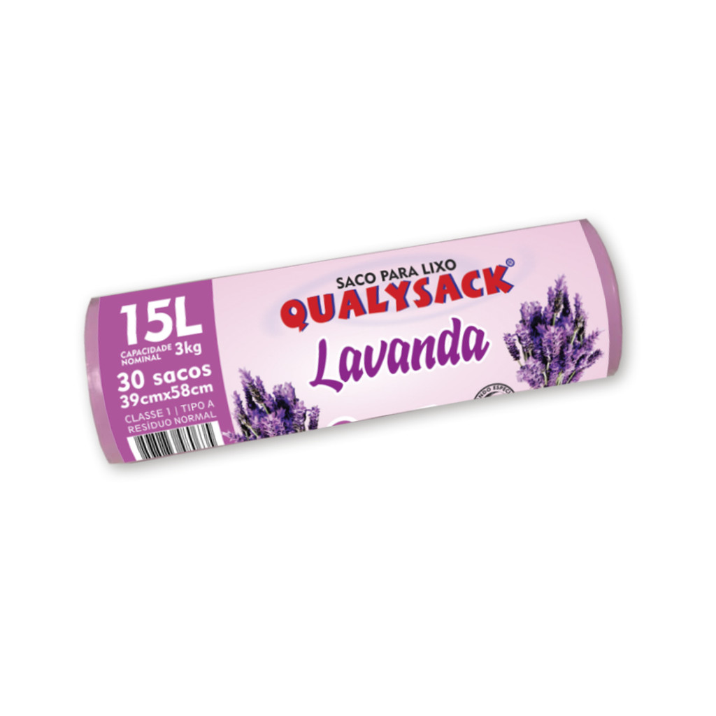 Saco De Lixo Pia e Banheiro com Aroma Lavanda 30 Un - 15L | Shopee Brasil