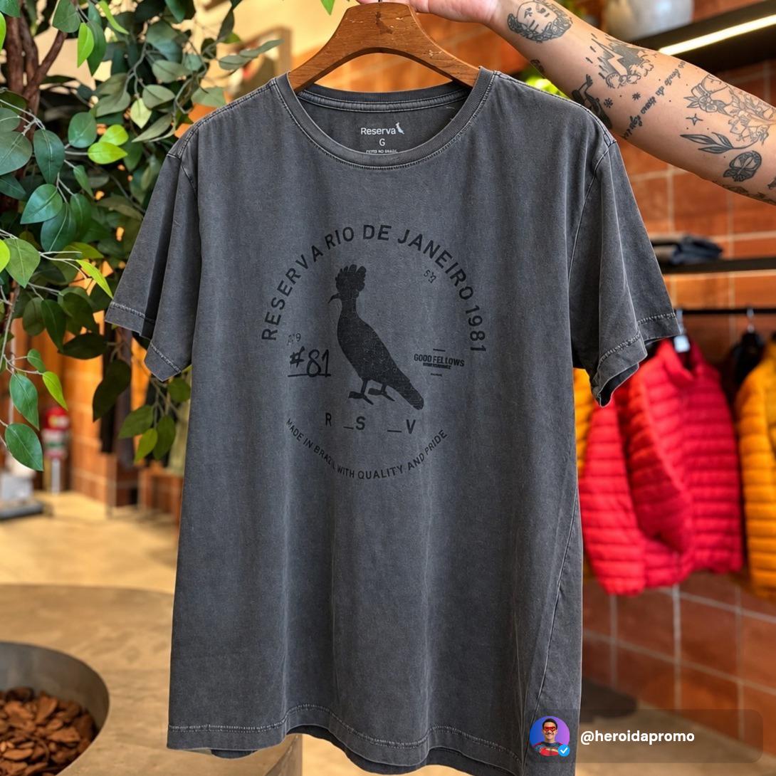 Camiseta Sb Carimbo Reserva Masculina