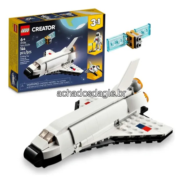 Lego Creator Ônibus Espacial 3 em 1