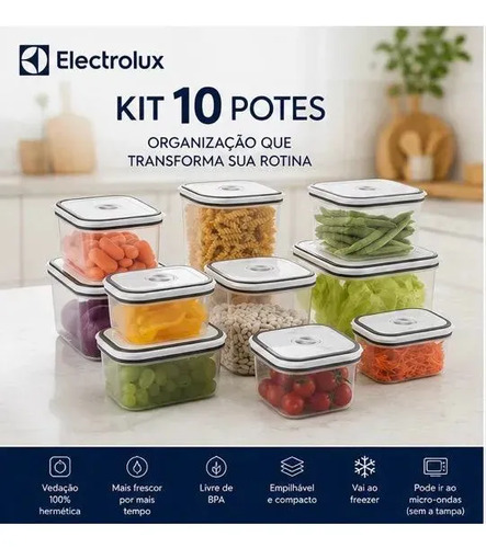 Pote Para Alimentos Electrolux 41029853 1.5l Transparente