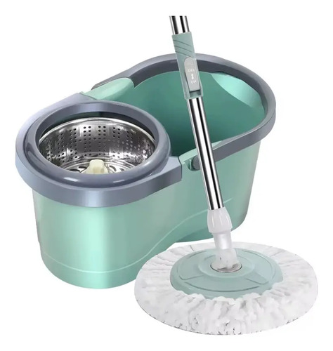 Mop 360º Giratório Cesto em Inox 13L