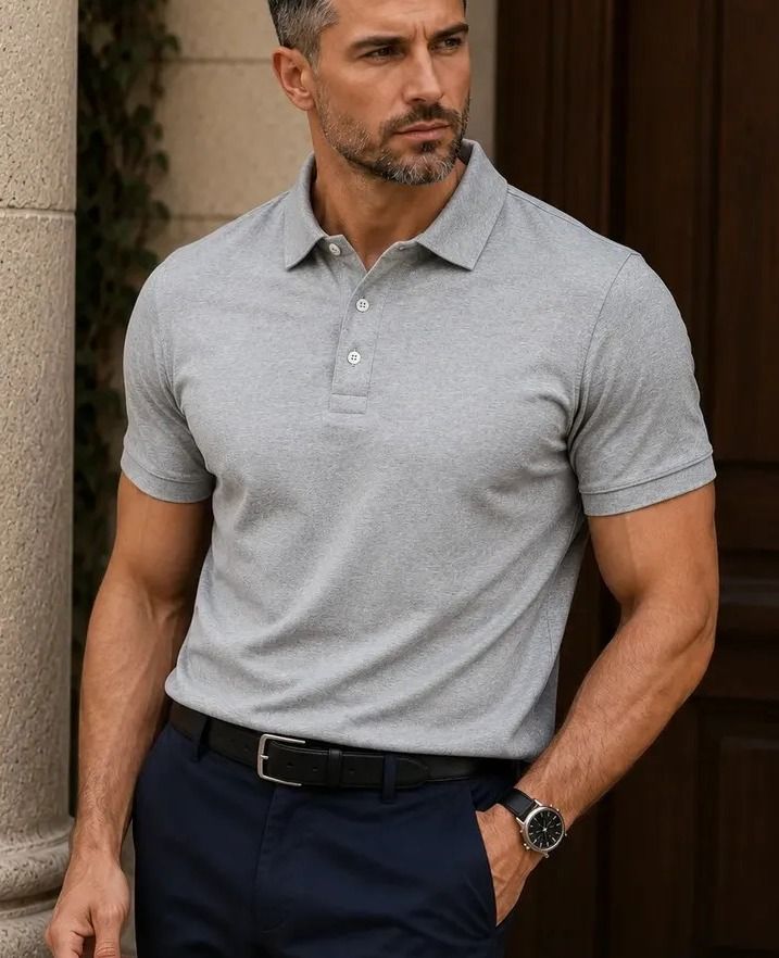 Camisa Polo Piquet Slim P ao GG